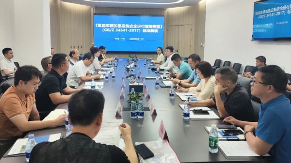 股票配资软件 【标委会动态】标委会举行《氢能车辆加氢设施安全运行管理规程》标准解读